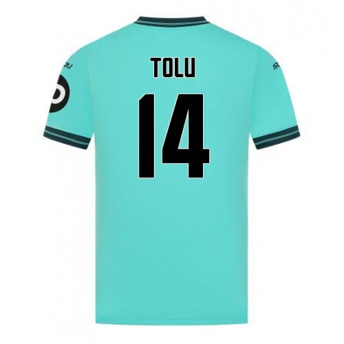 Wolves Tolu Arokodare #14 Replika Bortatröja 2025-26 Kortärmad Wolves Tolu Arokodare #14 Replika Bortatröja 2025-26 Kortärmad